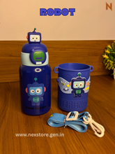 WarmFriends Cute Stainless Steel Thermos Bottle (450ml)