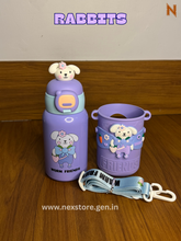 WarmFriends Cute Stainless Steel Thermos Bottle (450ml)