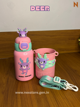 WarmFriends Cute Stainless Steel Thermos Bottle (450ml)