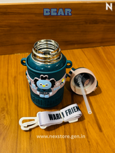 WarmFriends Cute Stainless Steel Thermos Bottle (450ml)