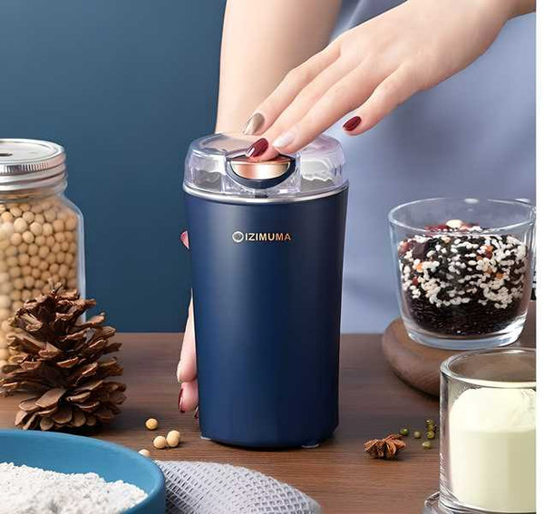 GrindAura - Electric Multipurpose Grinder - spices, nuts, coffee beans.. (Random Color)