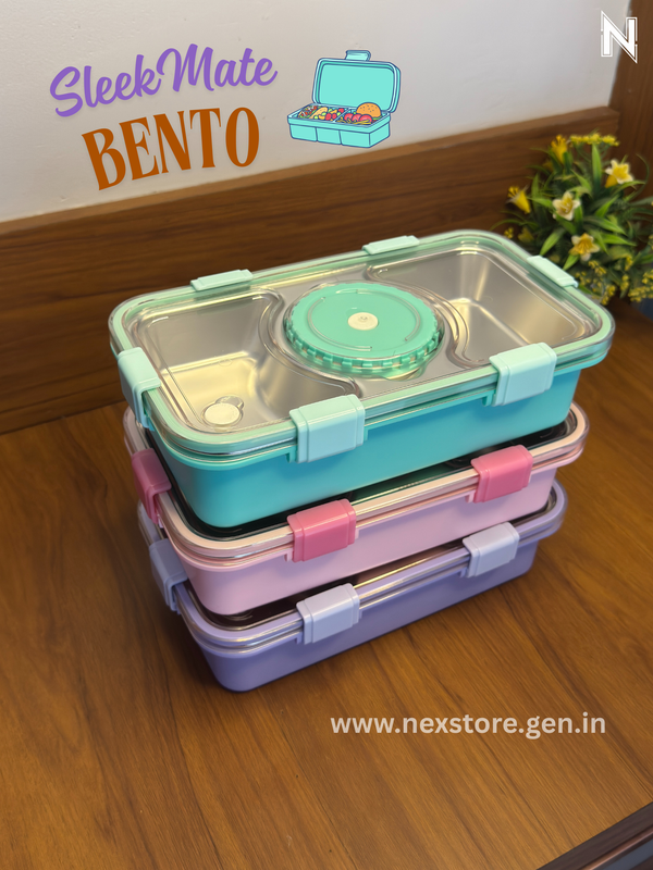 SleekMate Bento Stainless Steel Lunch Box