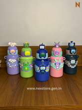 WarmFriends Cute Stainless Steel Thermos Bottle (450ml)