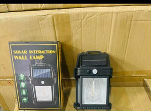 SunLume™ Solar Outdoor Wall Light – Waterproof Motion Sensor LED Lamp for Garden, Patio & Home Security