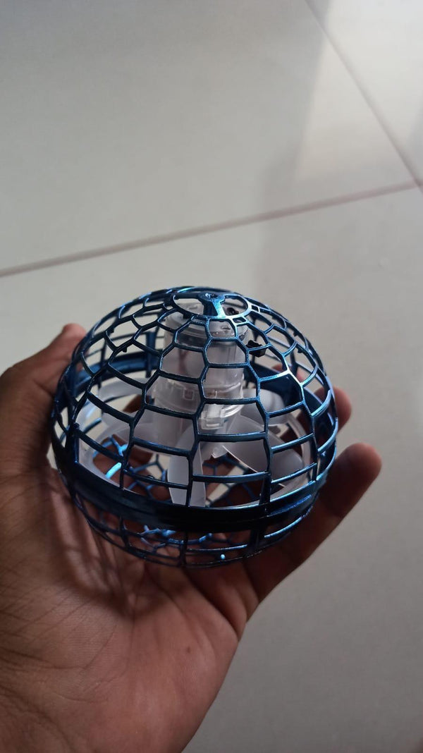 SpinNova™ Flying Boomerang Mini Pro – 360° Hover Spinner Toy with LED Lights (Rechargeable & Hand-Controlled)