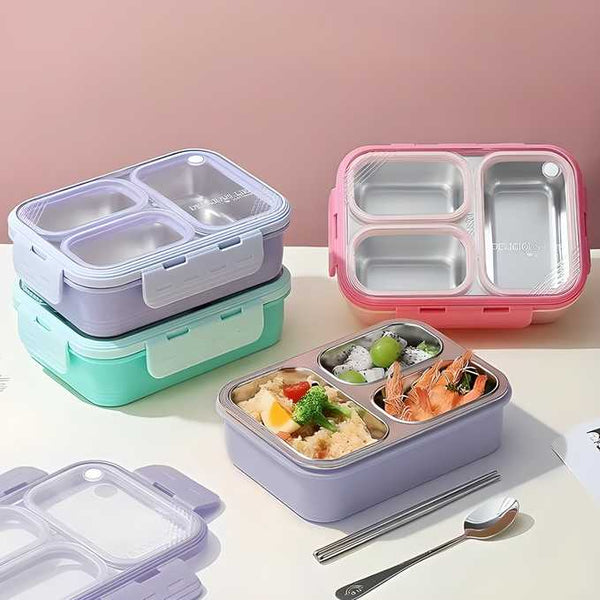 BentoPro – 3-Grid Leak-Proof Lunch Box